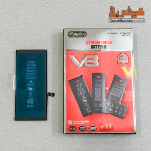 بسته بندی باتری ایفون ۱۱ ویبرانیوم مدل VB همراه با خود باتری