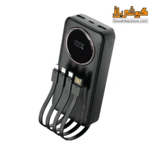 پاور بانک گرین لاین مدل power pulse ظرفیت ۲۰۰۰۰ میلی آمپر ساعت