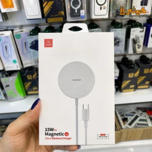 جعبه و بستهبندی اصلی شارژر وایرلس مگنتی ژاند XDCH-096 در فروشگاه گوشی باز